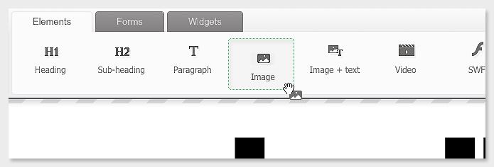 Zoho Sites interface