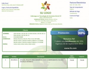 CFDI template for MYSuite